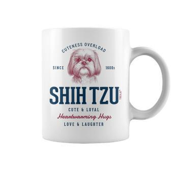 Retro Styled Vintage Shih Tzu Coffee Mug - Monsterry DE