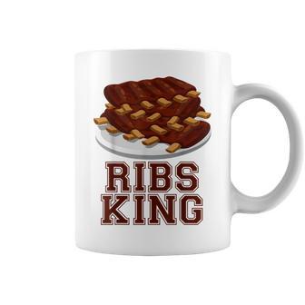 Ribs King For Rib Lover And Bbq Fan Coffee Mug - Monsterry DE