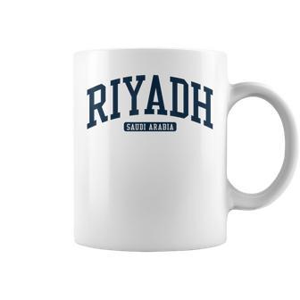 Riyadh Saudi Arabia College University Style Navy Coffee Mug - Monsterry UK