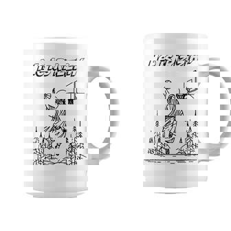 He Is Rizzin Basketball Retro Christian Religious Coffee Mug | Mazezy