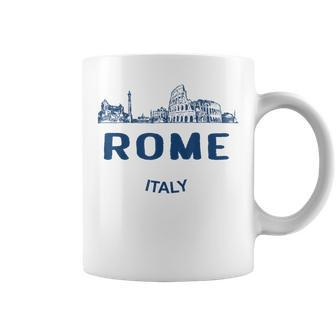 Rome Vintage Rome Travel Italy Souvenirs Coffee Mug - Monsterry