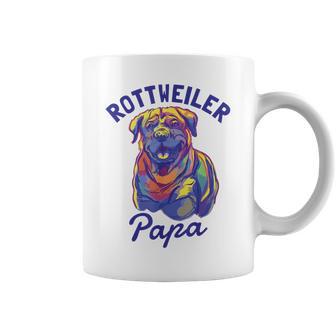 Rottweiler Papa Rottie Dad Dog Lovers Tassen - Geschenkecke