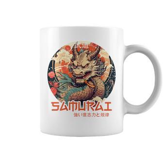 Rückenprint Samurai-Drachenkrieger Japanischer Ninja Kawaii Tassen - Geschenkecke