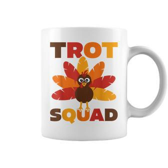 Running Turkey Run Costume Family Thanksgiving Trot Squad Coffee Mug | Mazezy