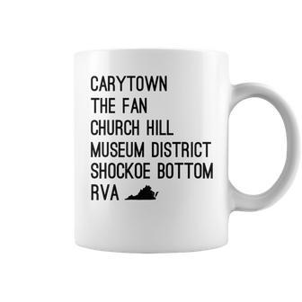 Rva Richmond Virginia Carytown Shockoe Bottom Downtown Coffee Mug - Monsterry AU