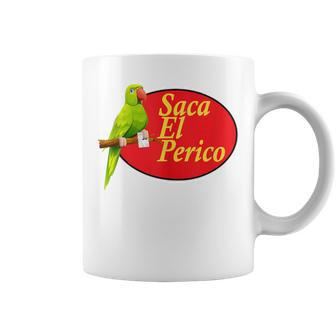 Saca El Perico Red Coffee Mug | Mazezy