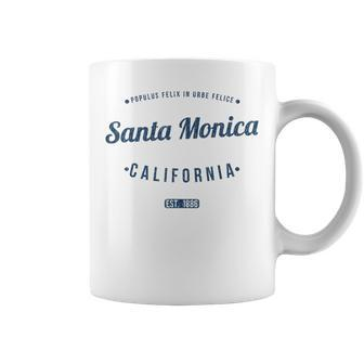 Santa Monica Kalifornienintage-Souvenir Ca Santa Monica Tassen - Seseable