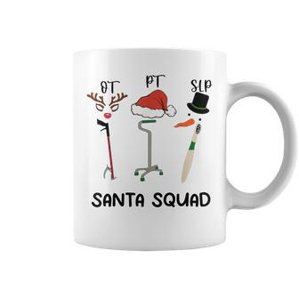 Santa Squad Ot Pt Slp Occupational Therapy Team Christmas Coffee Mug - Monsterry