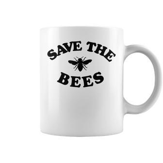 Save The Bees Endangered Bee Awareness Novelty Coffee Mug - Monsterry UK
