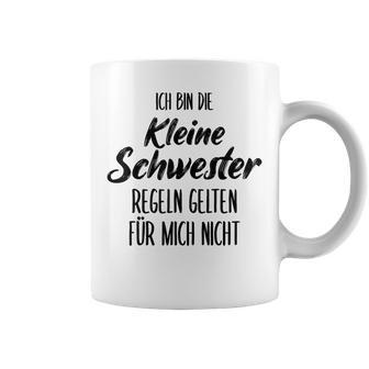 Schwester Ich Bin Die Kleine Schwester Schwewister Tassen - Geschenkecke