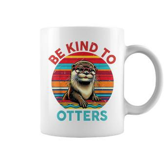 Sea Otter T Be Kind To Otters Lover Kid Girl Coffee Mug - Monsterry UK