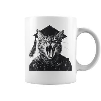 Seniors Graduation Cat Cat Coffee Mug - Monsterry UK