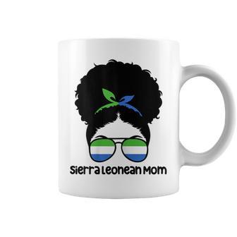 Sierra Leonean Mom Afro Bun Sierra Leone Coffee Mug - Monsterry DE