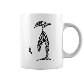 Silhouette Penguins For Penguin Lover Penguin Coffee Mug - Monsterry