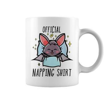 Sleeping Bat Pajamas Sleepyhead Coffee Mug - Monsterry DE