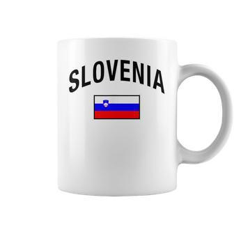 Slovenia Flag Slovenia Proud Slovenia Gray Tassen - Seseable