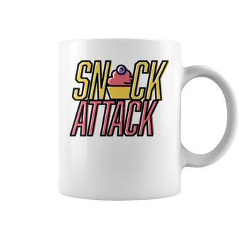 Snack Attack Cute Cupcake Sweets Coffee Mug - Monsterry CA