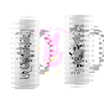 So Peepin's Boujee Retro Pink Style Rabbits Easter Day Coffee Mug - Seseable