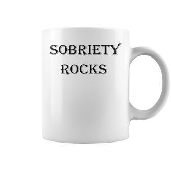 Sobriety Rocks Coffee Mug - Monsterry CA