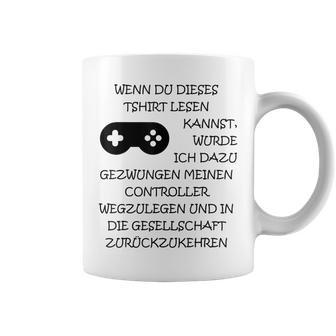 In Society Gezwung Gamer  Tassen - Seseable