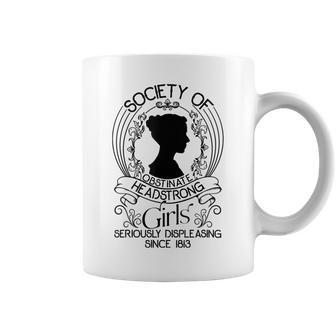 Society Obstinate Headstrong Girls Bookworm Novelist Coffee Mug - Seseable