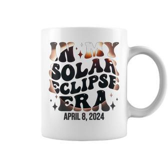 In My Solar Eclipse Era Total Solar Eclipse 2024 Groovy Coffee Mug | Mazezy