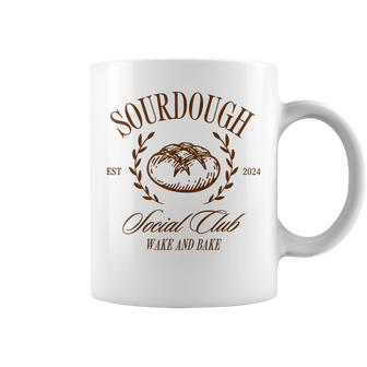 Sourdough Social Club Bread Wake & Bake In My Sourdough Era Coffee Mug - Seseable
