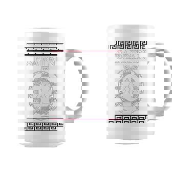Spartan Ancient Greece Symbol Of Sparta Sin Mangas Taza de café - Regaloses