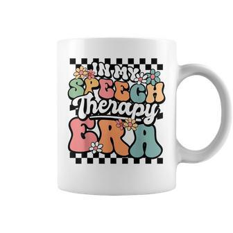 In My Speech Therapy Era Groovy Speech Pathologist Slp Coffee Mug - Thegiftio UK