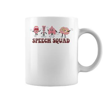 Speech Squad Speech Language Pathologist Speech Therapy Slp Coffee Mug - Monsterry AU