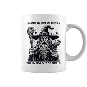 I Might Be Out Of Spells But I'm Not Out Of Shells Coffee Mug - Seseable