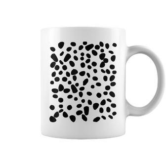 Spotted White With Black Polka Dots Dalmatian Coffee Mug - Thegiftio UK