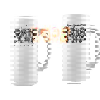 Squirrel Christmas Lights Squirrel Santa Xmas Holiday Coffee Mug - Seseable