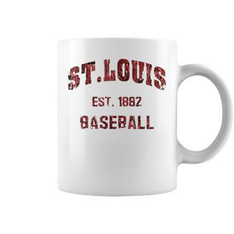 St Louis Baseball Cardinal Vintage Retro Coffee Mug | Crazezy