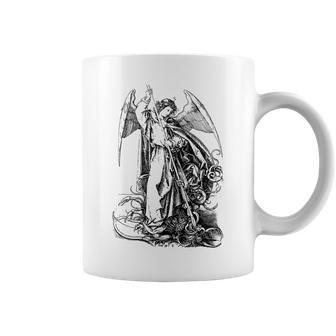 St Michael The Archangel Angel Catholic Coffee Mug - Monsterry