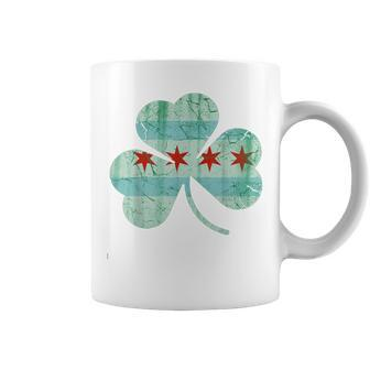 St Patrick's Day ed Special Chicago Flag Pats Coffee Mug - Monsterry