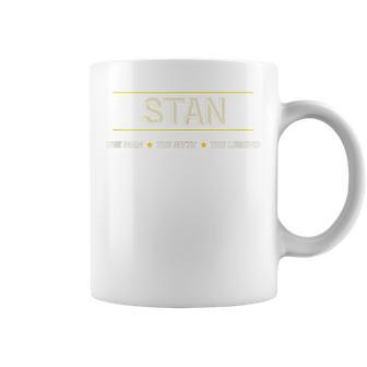 Stan The Man The Myth The Legend Boys Name Coffee Mug - Seseable