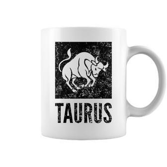 Star Sign Taurus Zodiac Signs Vintage Print Coffee Mug - Monsterry AU