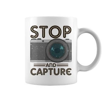 Stop And Capture Fotografen Lustige Fotografie Tassen - Seseable