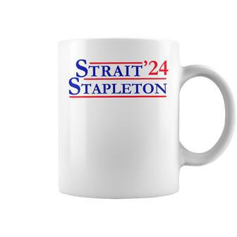 Strait Stapleton 24 Country Cowboy Western Concert Retro Usa Coffee Mug - Monsterry DE