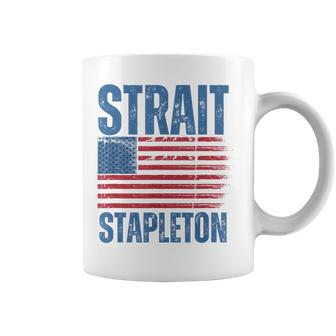 Strait Stapleton American Flag Patriotic Usa Concert Coffee Mug | Mazezy AU