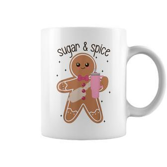 Sugar & Spice Gingerbread Stanley Tumbler Boojee Christmas Coffee Mug - Seseable