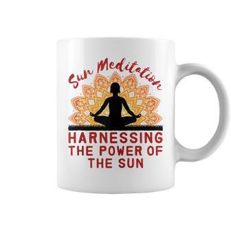 Sun Meditation Harness Power Of Sun Sunshine Sunrise Coffee Mug - Monsterry UK