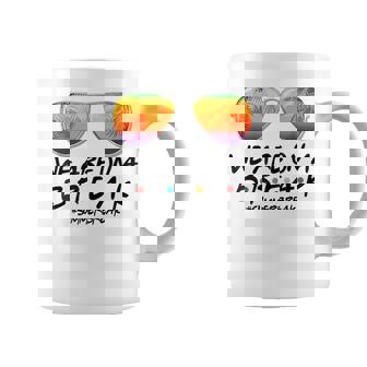 Sunglasses We Are On A Break Teacher Summer Break Coffee Mug | Mazezy