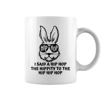 Sunglasses Bunny Hip Hop Hippity Easter & Boys Coffee Mug | Mazezy