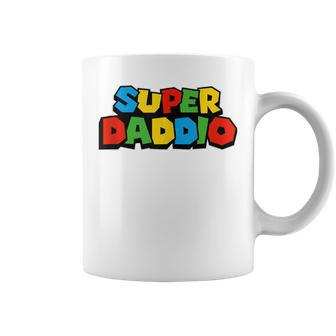 Super Daddio Video Game Father's Day Coffee Mug - Monsterry CA