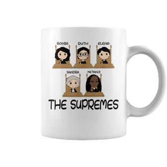 The Supremes Ketanji Brown Jackson Rbg Sotomayor Cute Coffee Mug - Monsterry CA