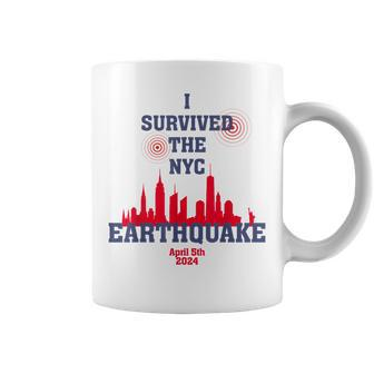 I Survived The Nyc Earthquake April 5Th 2024 Coffee Mug | Mazezy