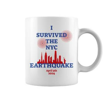 I Survived The Nyc Earthquake Coffee Mug | Mazezy