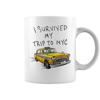 I Survived My Trip To Trucker Taxi Lover Coffee Mug - Monsterry CA
